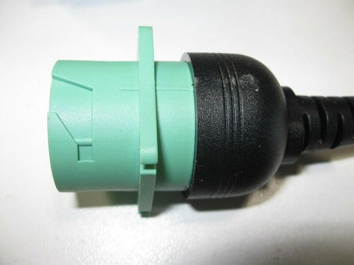 16 Pin OBD2 to 8/9 Pin Black or Green ELD Diagnostics Cable Adapter
