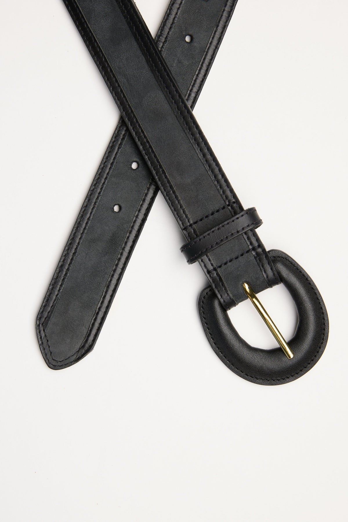 Portia Covered Buckle Belt