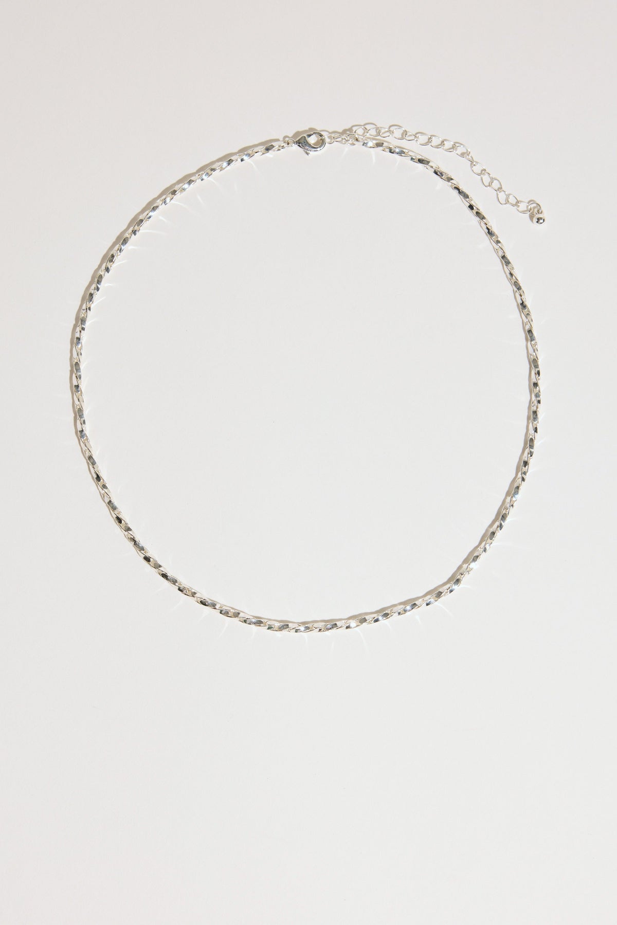 Atelier 19 Twisted Box Chain Necklace