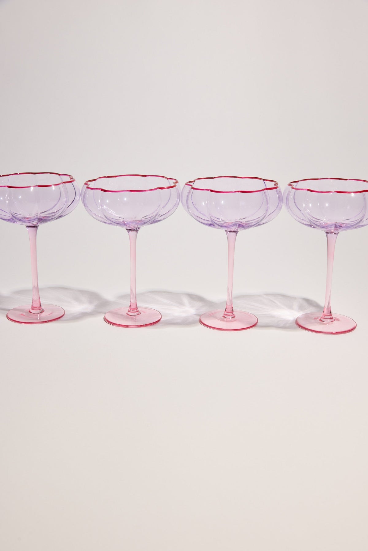 Homelab Petal Cocktail Glass Set