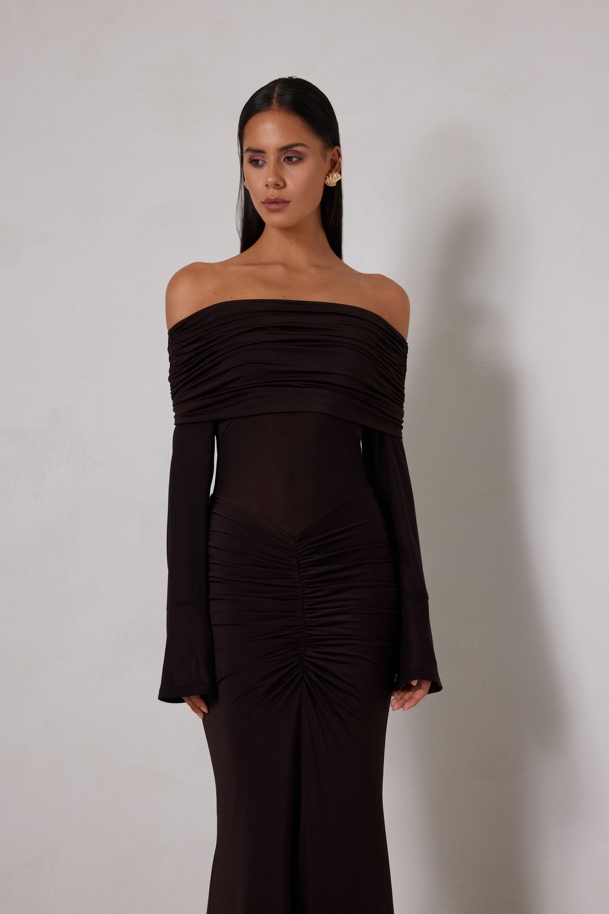 Paige Dress - Espresso