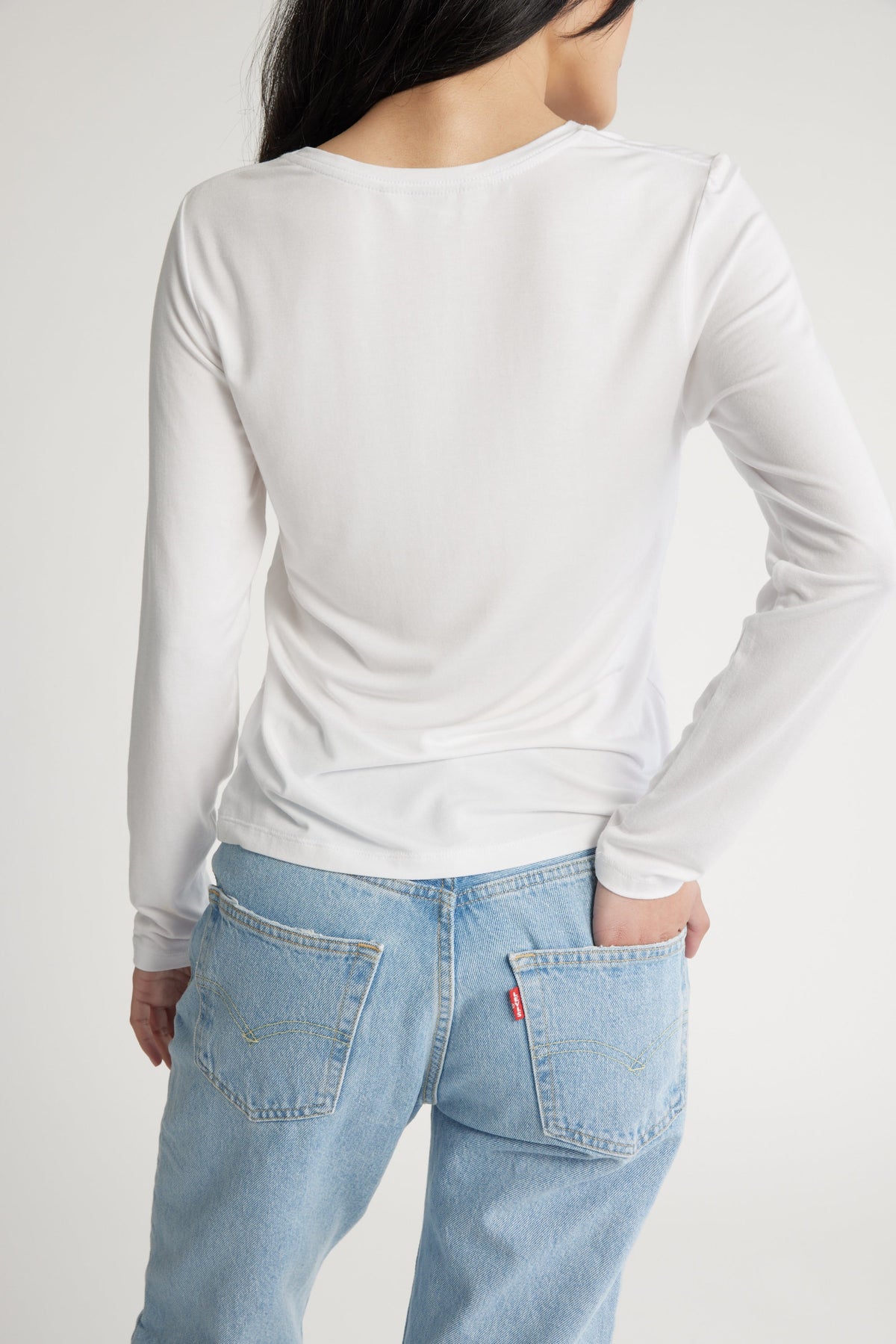 Stella Long Sleeve Crew Neck Tee