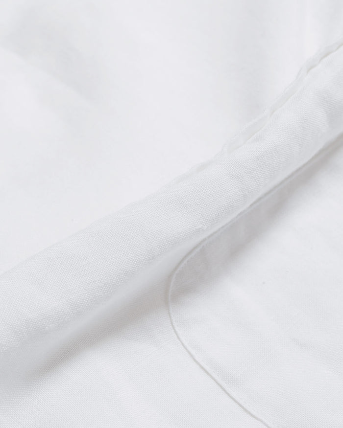 lost & found Beams Plus Beams Plus B.D. Short Sleeve COOLMAX® Linen White