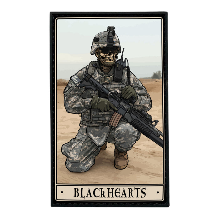 Black Hearts Patch