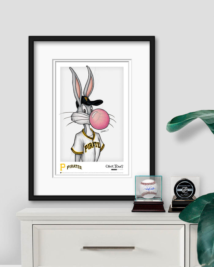 Bubblegum Bugs x MLB Pirates Limited Edition Art Print