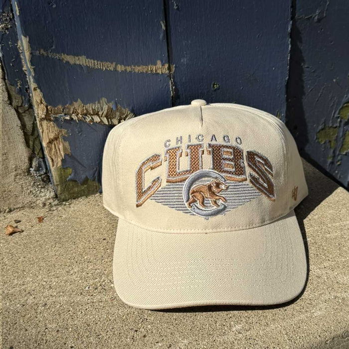 Chicago Cubs 47 Brand Natural Pomona Hitch Adjustable Cap