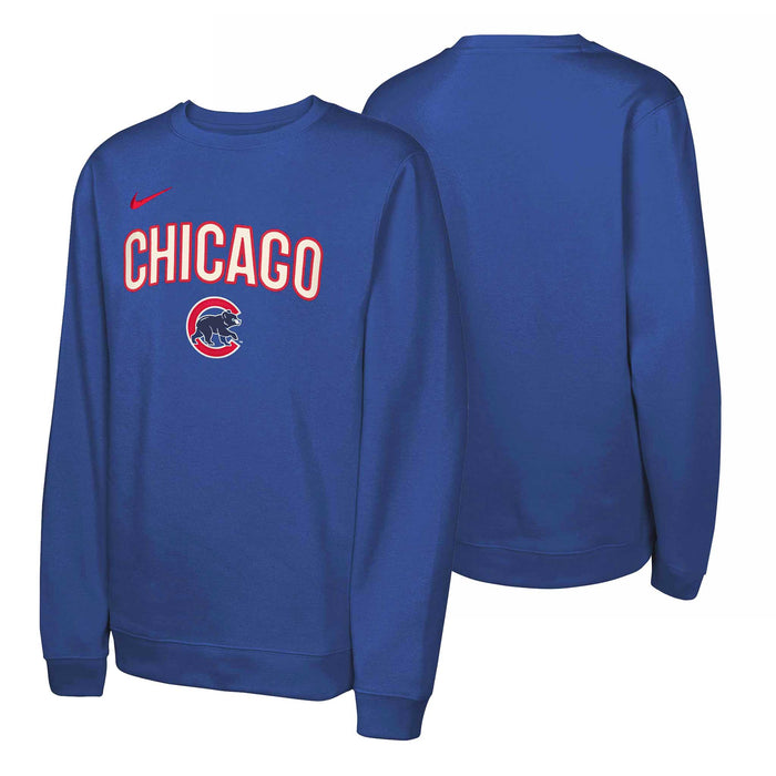 Chicago Cubs Nike Crewneck Fleece