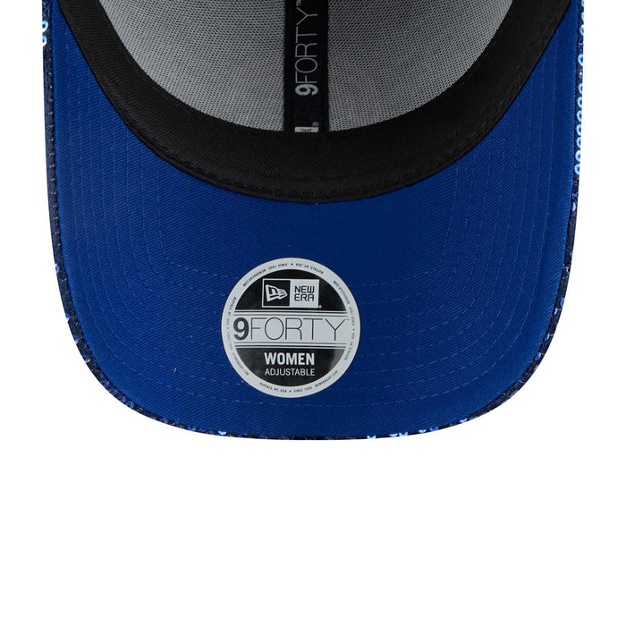 Chicago Cubs New Era Women's 9FORTY Walking Bear Sequin Adjustable Cap