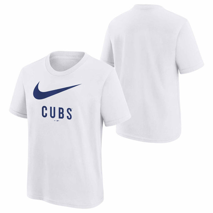Chicago Cubs Youth Nike Swoosh Cotton T-Shirt
