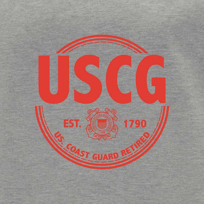 Coast Guard Retired 1/4 Zip