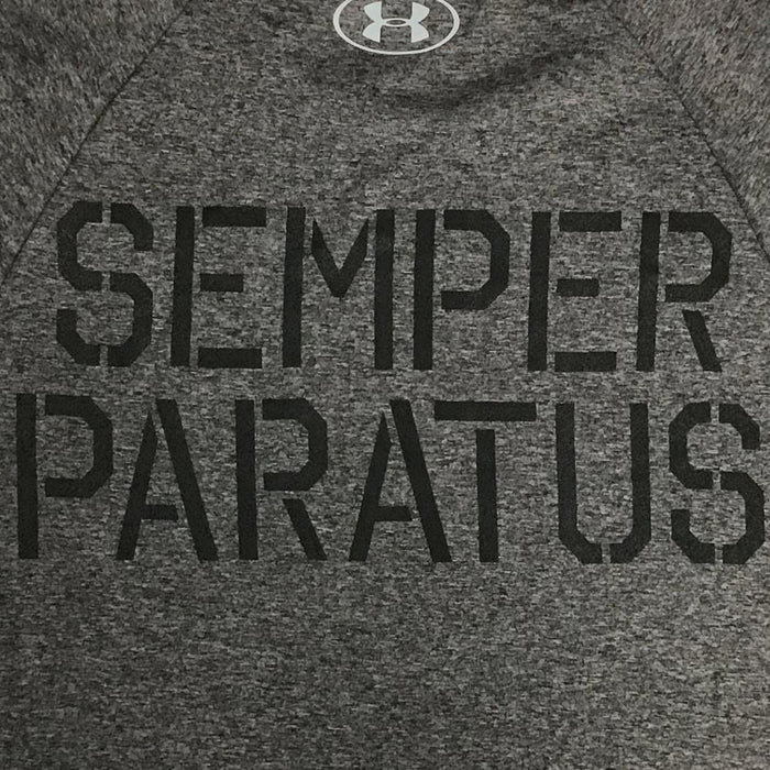 COAST GUARD UNDER ARMOUR SEMPER PARATUS TECH T-SHIRT (CHARCOAL) 3