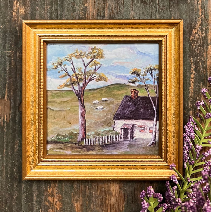 MKM-FP18 "Stone Cottage" Framed Print - Circa Exclusive!