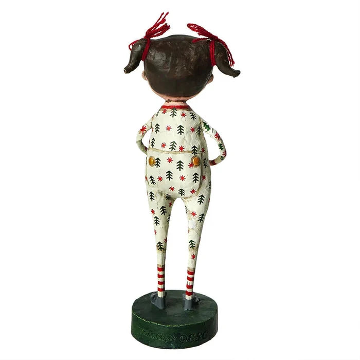 Jenny's Christmas Jammies Figurine by Lori Mitchell