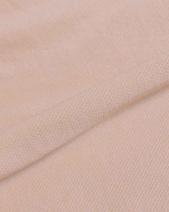 lost & found Lady White Co. Lady White Co. Half Zip Polo Pink Glass