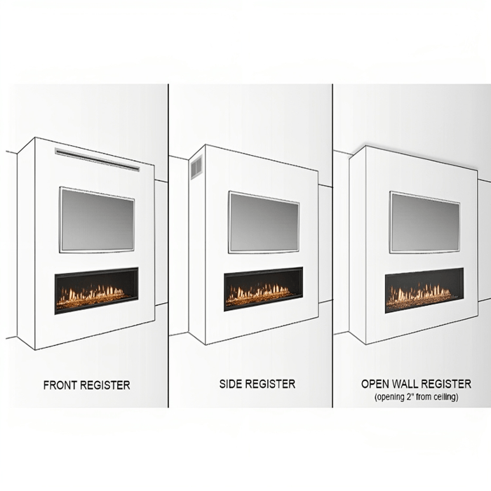Majestic Passive Heat Vent Trim Kit for 70" Front Discharge PH-FRTTRIM-72