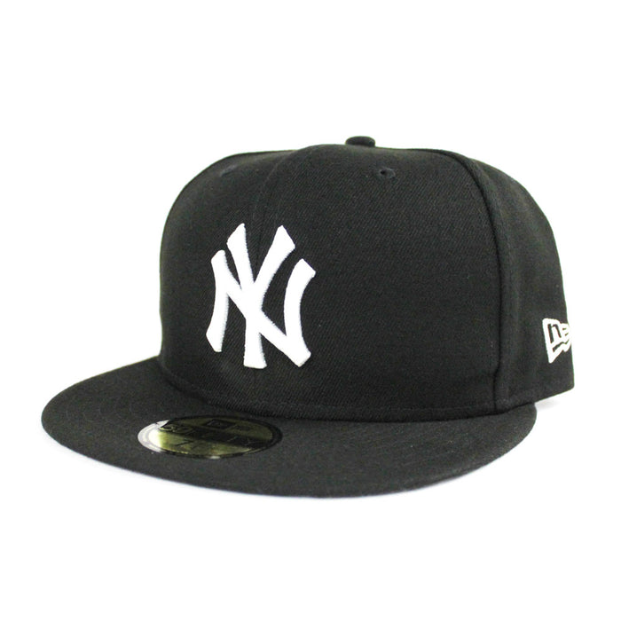 New York Yankees New Era 59Fifty Fitted Hat 2018 (Black White Gray Under Brim)