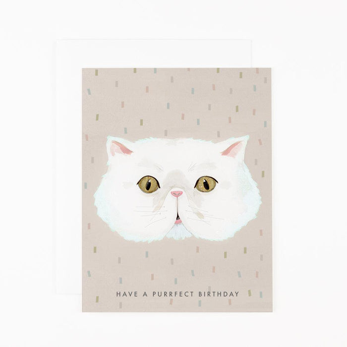 Purrfect Birthday Card