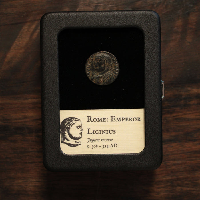 Rome, Emperor Licinius, Jupiter Reverse - 308 to 324 CE - Roman Empire