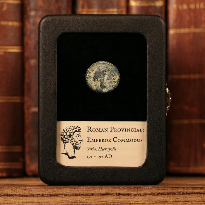 Syria, Emperor Commodus, AE Unit, Lion Reverse - 191 to 192 CE - Roman Provinces