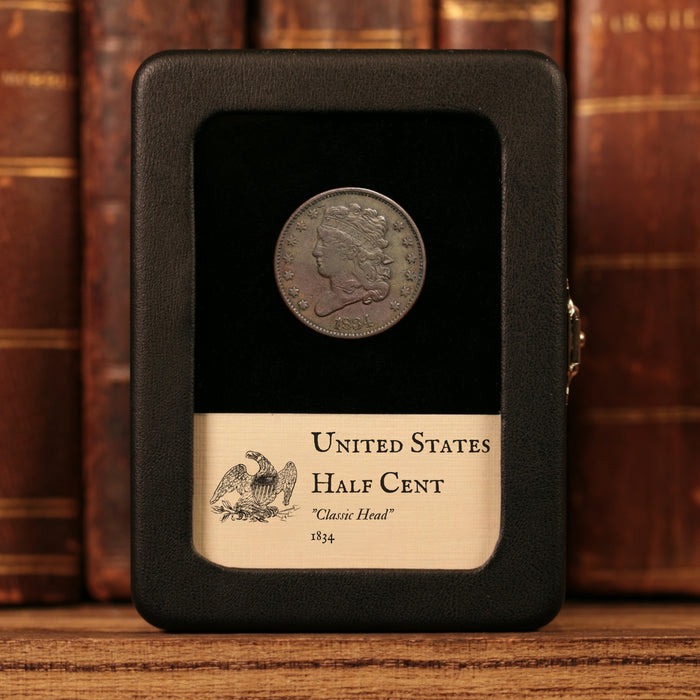 United States of America, "Classic Head" Half Cent - 1834 - United States