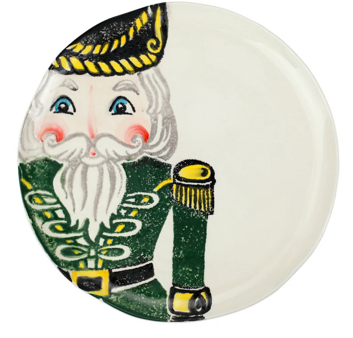 Vietri 11.5" Nutcracker Dinner Plate
