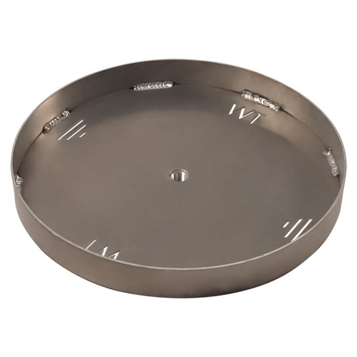 Warming Trends Circular 18-inch Aluminum Fire Pit Burner Pan ALPAN18C