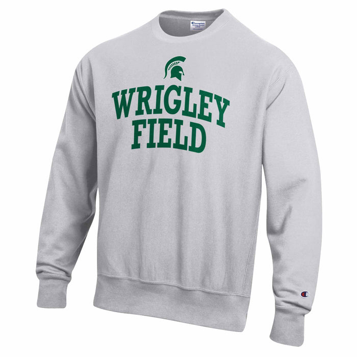 Wrigley Field Michigan State Champion Reverse Weave Crewneck Sweatshirt