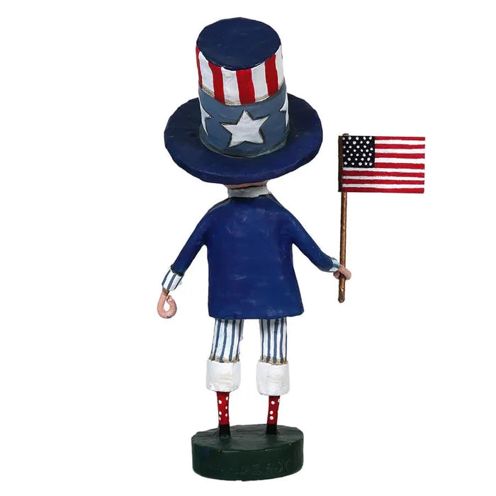 Yankee Doodle Boy Figurine by Lori Mitchell