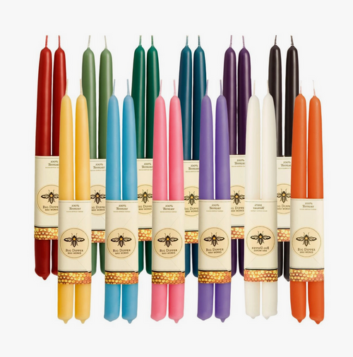 100% Pure Beeswax Tapers