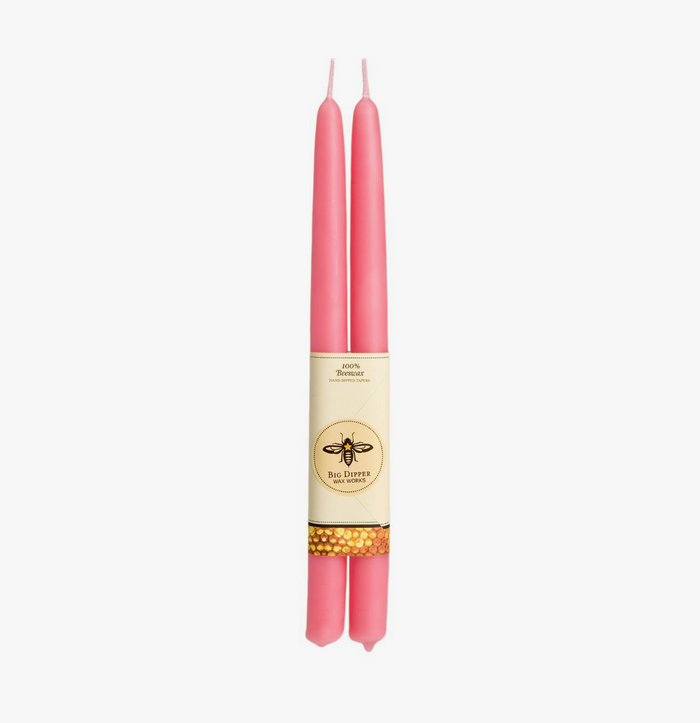 100% Pure Beeswax Tapers