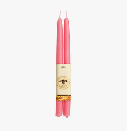 100% Pure Beeswax Tapers