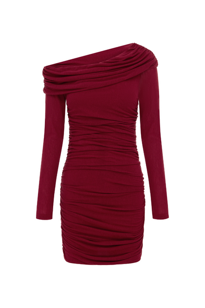 Candor Mini Dress - Cherry