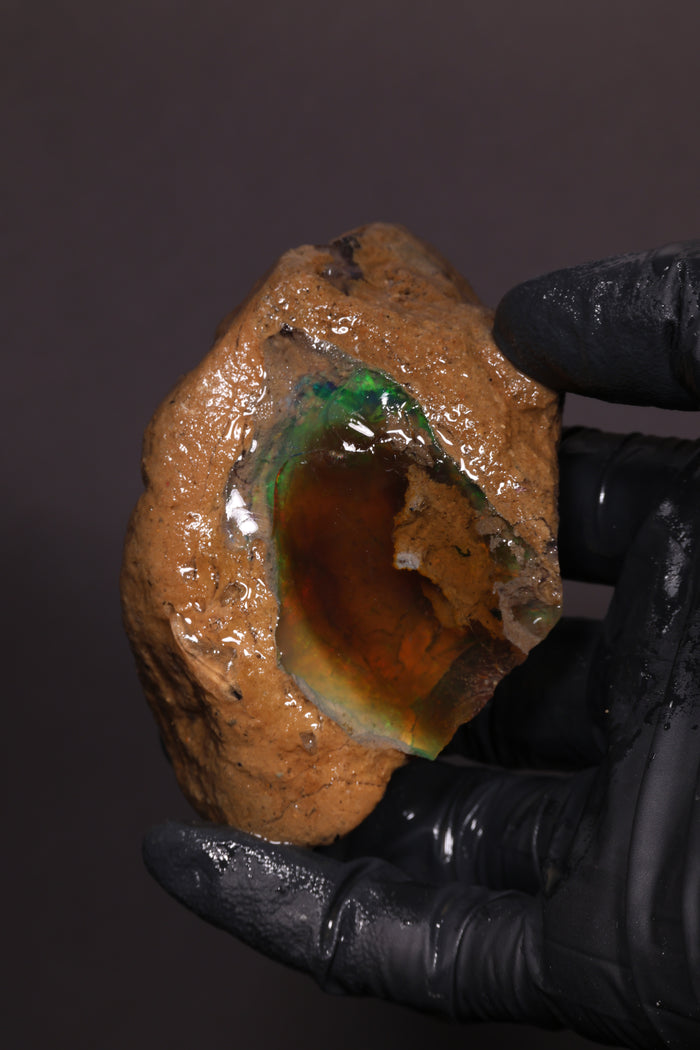 137.59g Rough Ethiopian Welo Specimen Opal