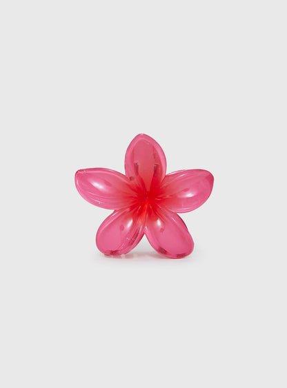 Kadence Hair Clip Dark Pink