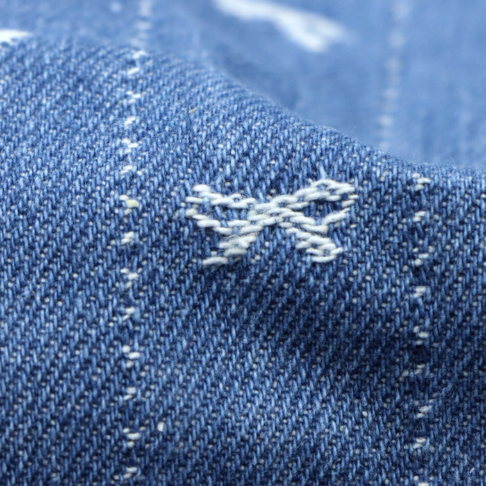 1pc Bowknot Pattern Denim Fabric, 64.96x19.68inch Pre-Cut 100% Polyester, Luxury Bows Striped Design for DIY Crafts, Bags, Sewing Projects & Hats, Hand Wash Only, Sewing Supplies, Craft Fabric | Vintage Style Fabric | Durable Fabric, Denim Fabric