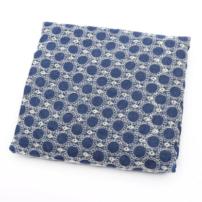 1Pc flower Pre-Washed stripe Denim Fabric - 51.18x19.68inch(130x50cm)  DIY Crafts Projects, DIY Wallet Making
