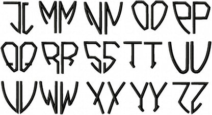 2 lettr monogram j-z