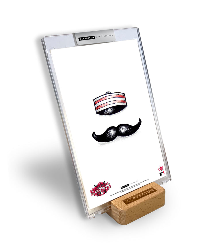 2015 MLB All-Star Game Sketch Art Slab