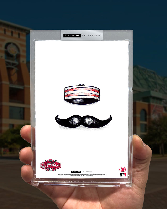 2015 MLB All-Star Game Sketch Art Slab