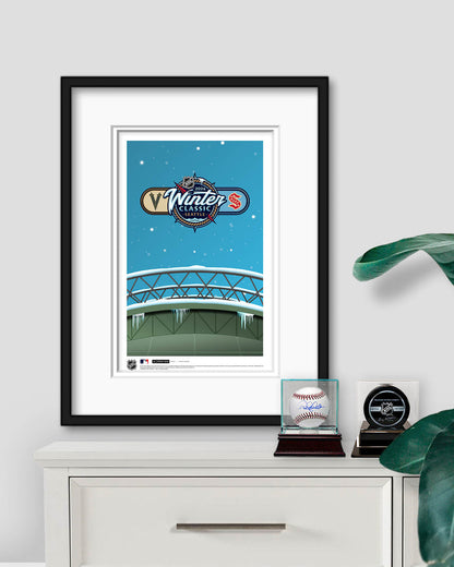 2024 NHL Winter Classic Minimalist T-Mobile Park Limited Edition Art Prints