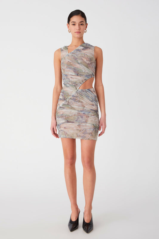 Misha Itzel Mini Dress - Dream Print