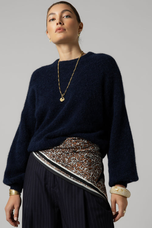 The Luxe Whisper Crew Neck Sweater