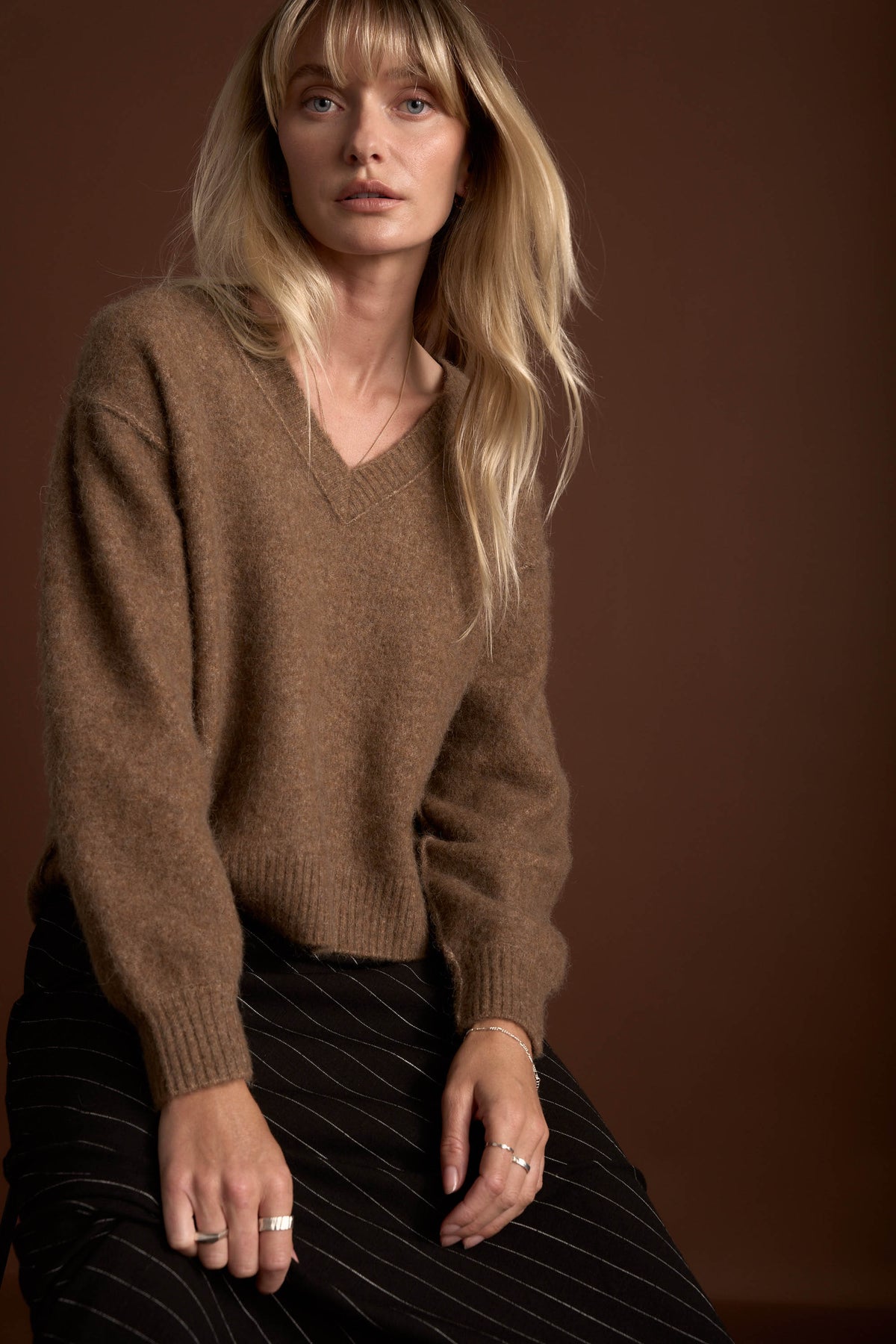 The Luxe Whisper V Neck Sweater