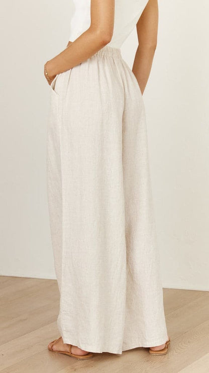 Oceana Pants - Natural