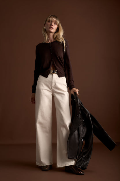 The Merino Silk Cardigan