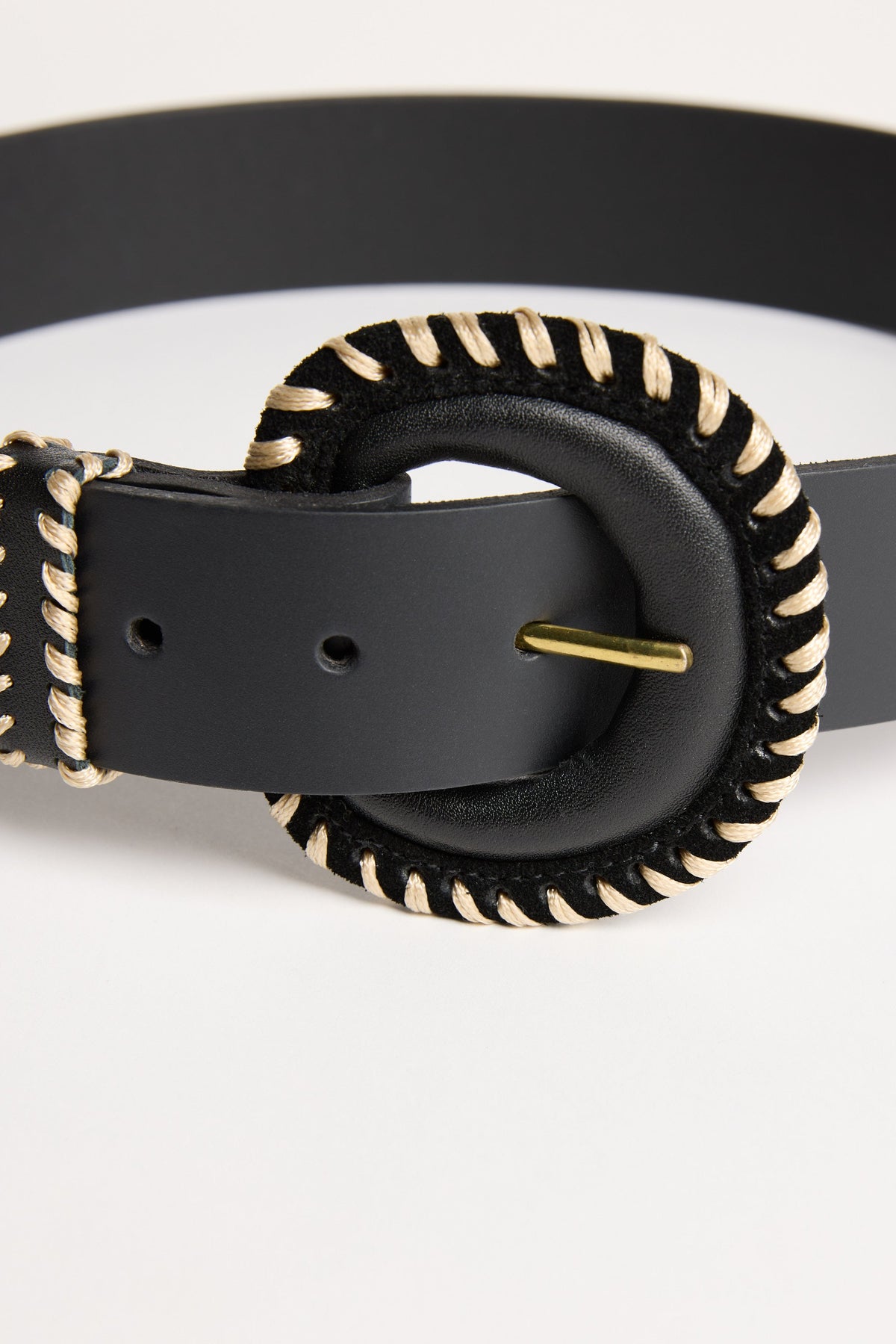 The Contrast Stitch Belt