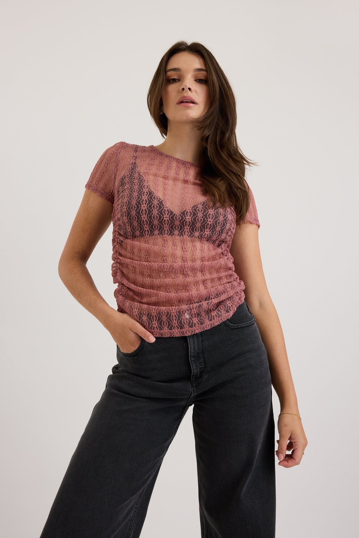 Evelyn Lace Top