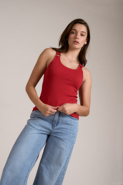 Eliza Ring Detail Tank