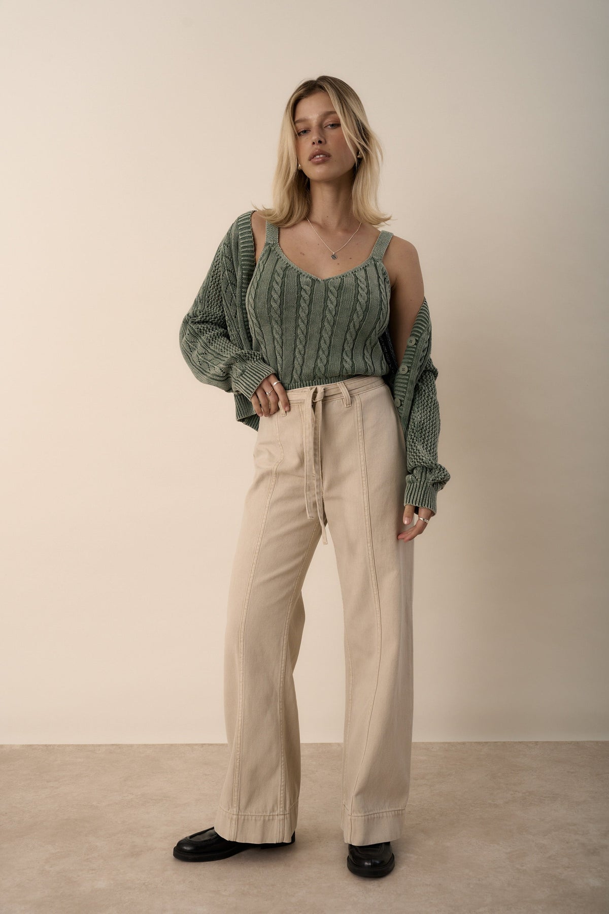 Ely Tie Detail Jeans