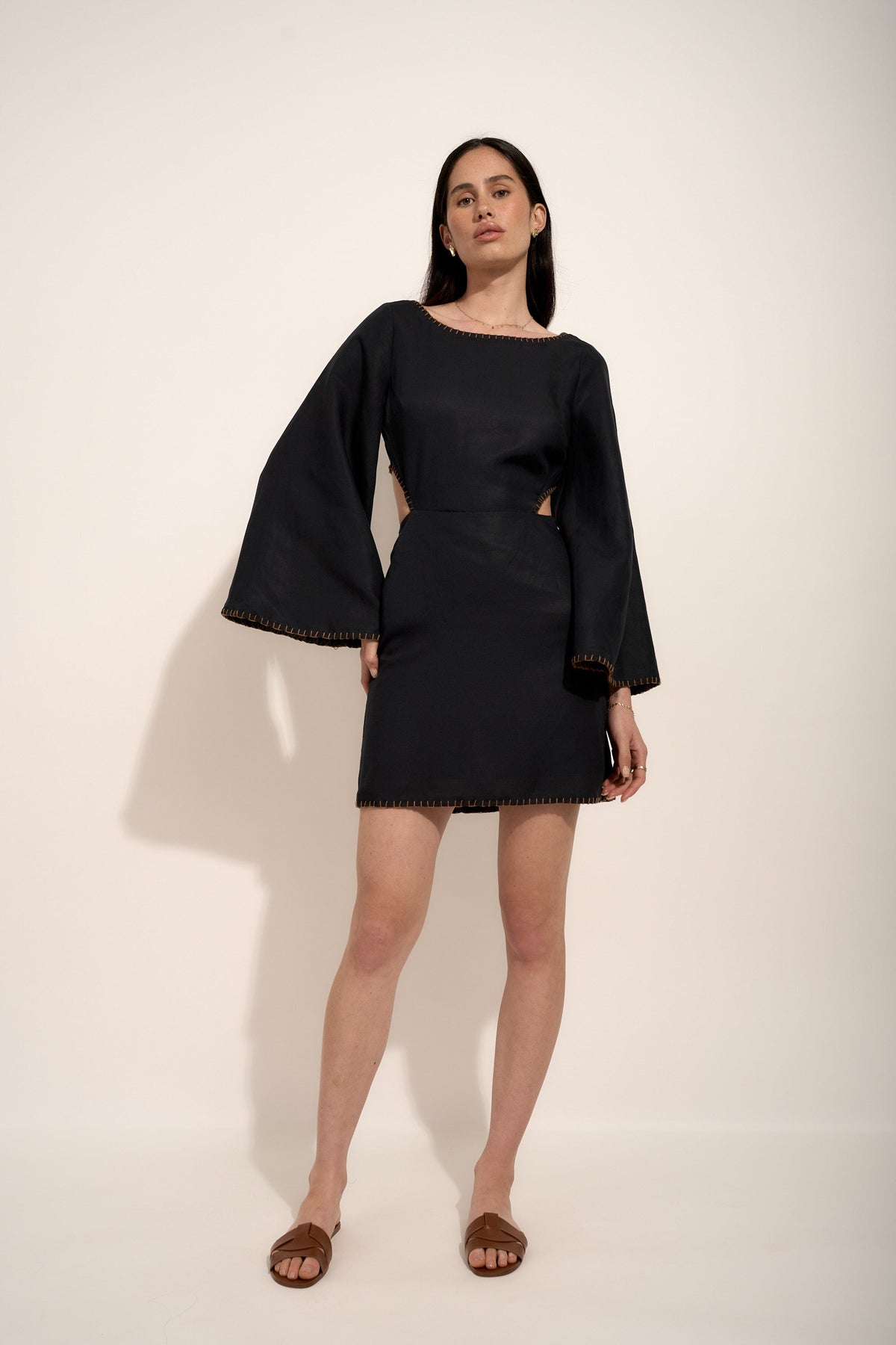 Sienna Stitch Detail Dress